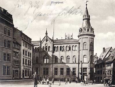 Das alte Mainzer Postamt