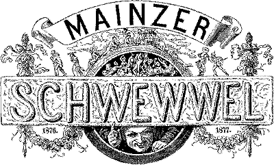 Zeitungskopf des Mainzer Schwewwel